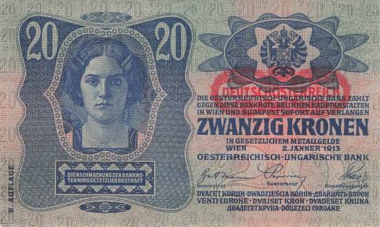 20 Kronen p.53a-1 1919